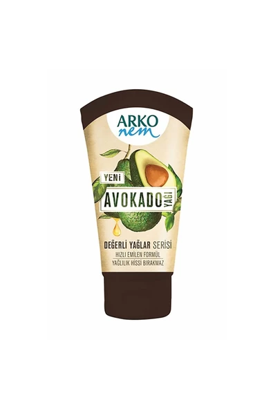 ARKO Naturel Krem Değerli Yağ Avakado 60 Ml