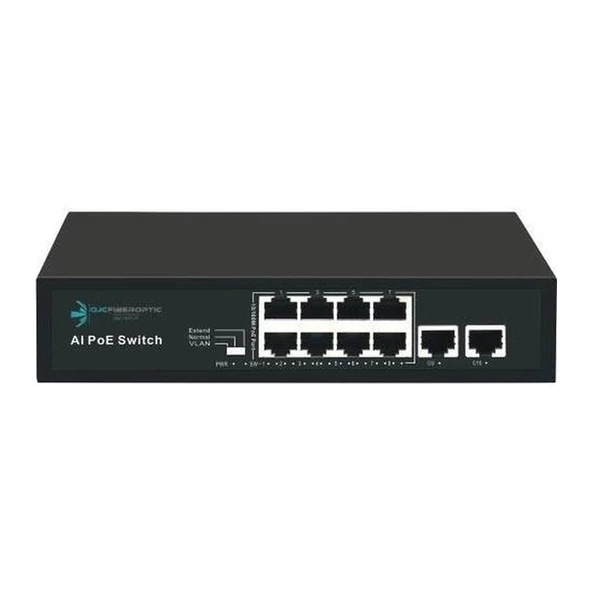 ODS 8port 120w FULL PoE 08ODS-8P2U1S 10/100 1X SFP Yönetilemez Switch