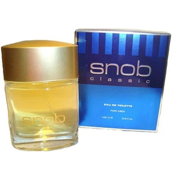 Snob classic FOR MEN 100 ml. e EDT. + 150 ml. e DEO - Resim 4