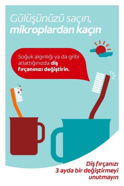 Colgate Diş Macunu Gelişmiş Beyazlık 3 x 75 ml, Üçlü Etki Orta Diş Fırçası - 4