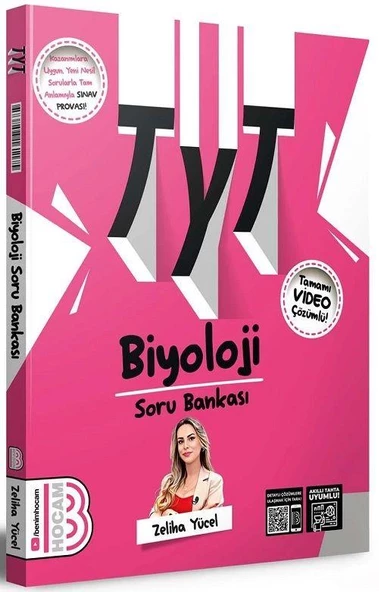 TYT Biyoloji Tamamı Video Çözümlü Soru Bankası Benim Hocam Yayınları