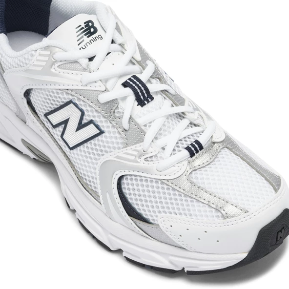 NEW BALANCE 530 WHITE SILVER NAVY - 2