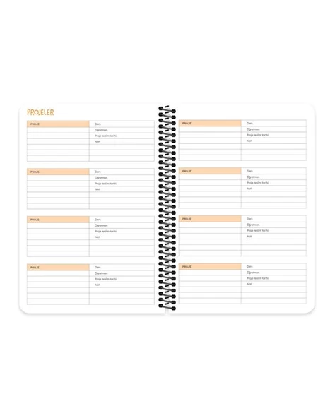 Keskin Color Hisli Şeyler 2024/2025 Akademik Ajanda Başta Biraz Sıkıldım - 2