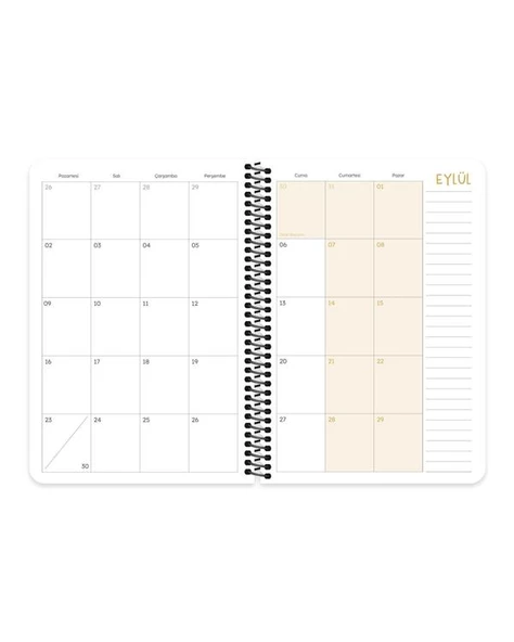 Keskin Color Hisli Şeyler 2024/2025 Akademik Ajanda Dinlenmek İstiyorum - 5