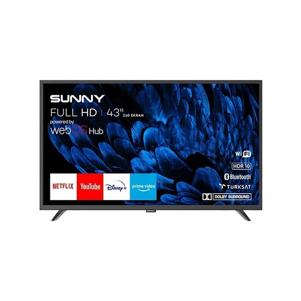 Sunny SN43DAL540 Full HD 43" 109 Ekran Uydu Alıcılı webOS Smart LED TV