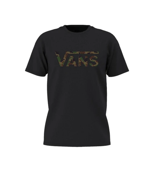 Vans Bubble Camo Drop V Fill SS Crew Genç Tişörtü VN000HY3BLK1 - Resim 2