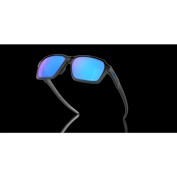 Oakley Parlay Steel w/ PRIZM Sapph Polarize Unısex Gözlük 0OO4143-OAK.4143 - 2