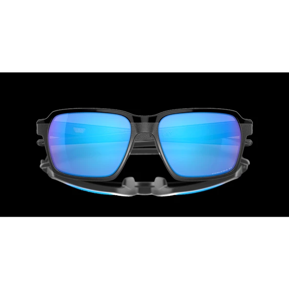 Oakley Parlay Steel w/ PRIZM Sapph Polarize Unısex Gözlük 0OO4143-OAK.4143 - 5