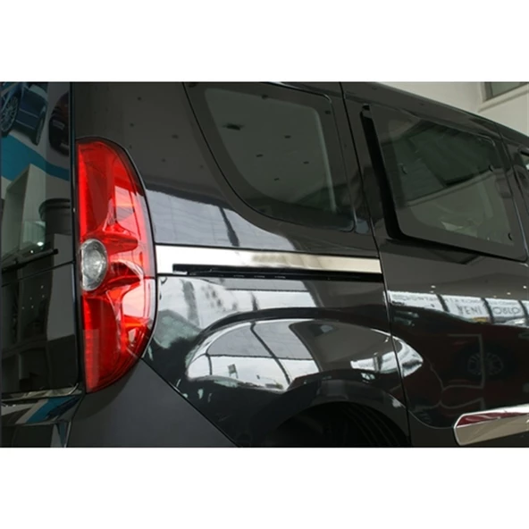 Markadan Opel Combo Krom Sürgülü Kapı Çıtası 2012-2018 2 Parça Paslanmaz Çelik