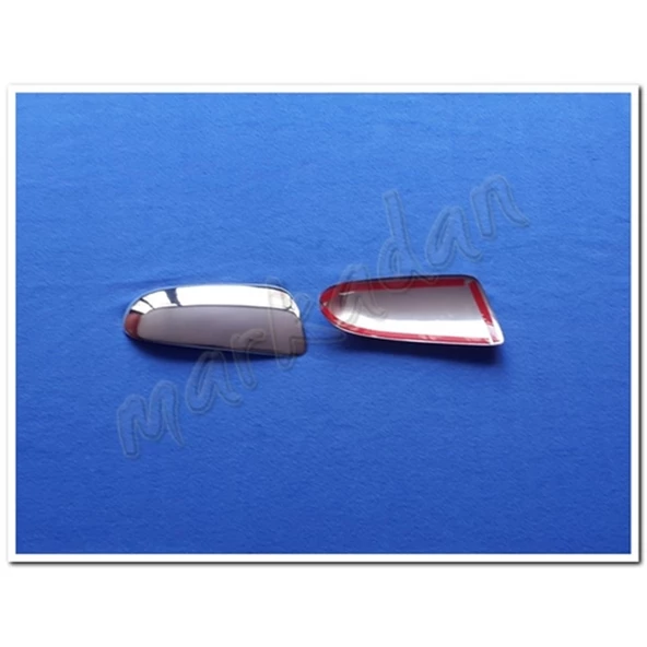 Chevrolet Aveo Sedan Krom Ayna Kapağı 2006-2011 2 Parça Paslanmaz Çelik