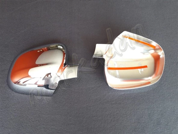 Markadan Renault Kangoo Krom Ayna Kapağı 2013-2020 2 Parça Abs Krom - 2