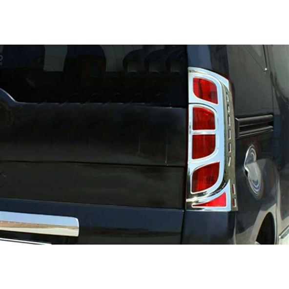 WOC Chrome Citroen Nemo Krom Stop Çerçevesi 2008 Sonrası 2 Parça Abs Krom - 3