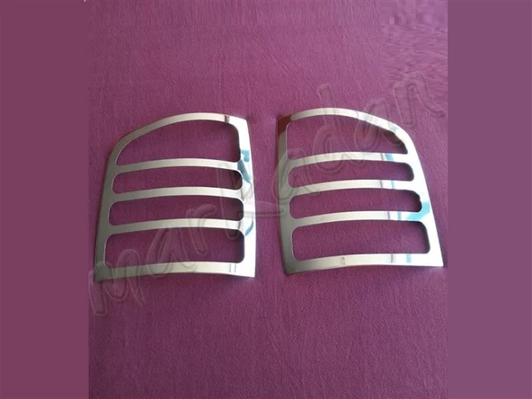 WOC Chrome VW T5 Caravelle Krom Stop Çerçevesi 2003-2010 2 Parça Paslanmaz Çelik