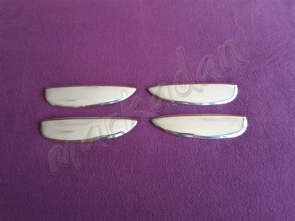 WOC Chrome Renault Clio 2 Krom Kapı Kolu 1999-2009 4 Kapı Paslanmaz Çelik - 1