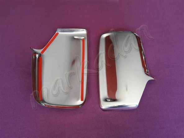 WOC Chrome VW Crafter Krom Ayna Kapağı 2006-2017 2 Parça Abs Krom - 2