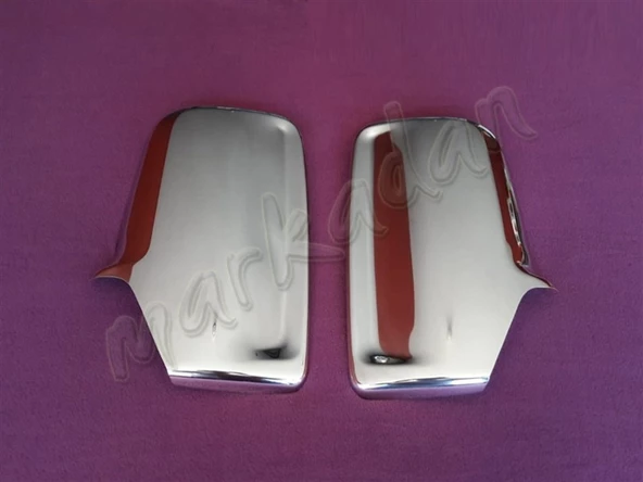 WOC Chrome VW Crafter Krom Ayna Kapağı 2006-2017 2 Parça Abs Krom - 1