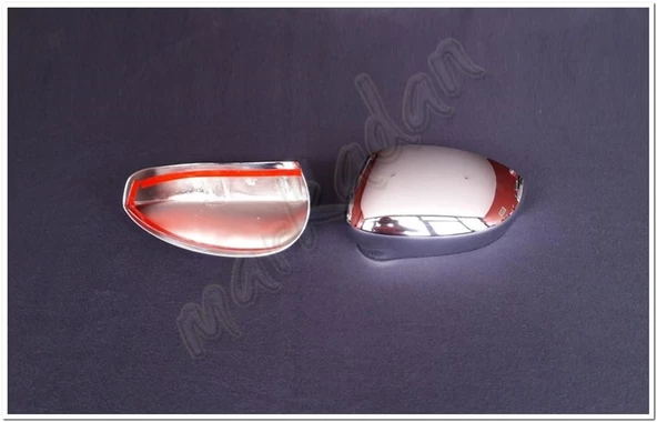 Markadan Fiat Grande Punto Krom Ayna Kapağı 2006-2017 2 Parça ABS Krom