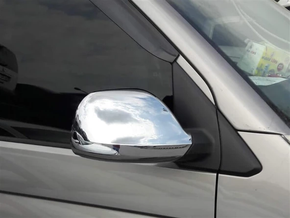 WOC Chrome VW T6 Transporter Krom Ayna Kapağı 2015-2024 2 Parça Abs Krom - 5