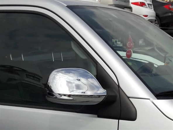 WOC Chrome VW T6 Transporter Krom Ayna Kapağı 2015-2024 2 Parça Abs Krom - 3