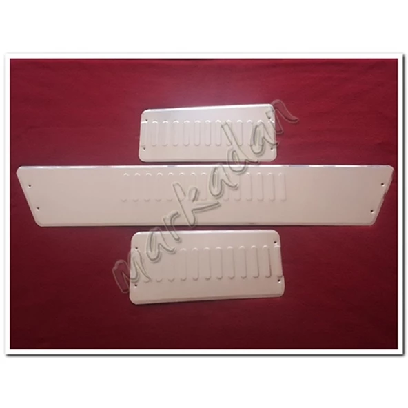 DB Chrome VW T6 Transporter Krom Kapı Eşiği 2015-2024 3 Parça P.Çelik ürün görseli 1