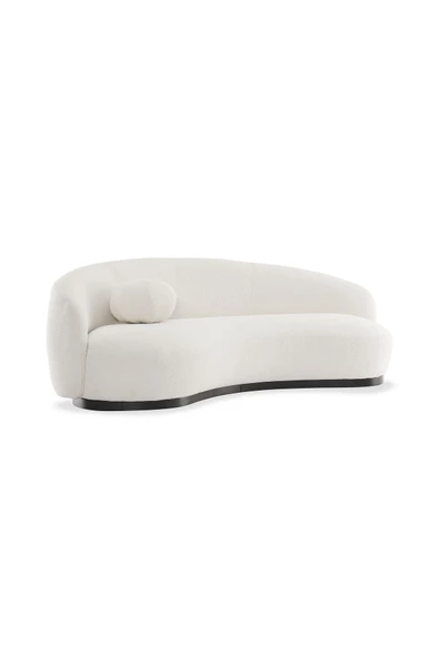 Vipa Home Vipa New Moon Lüks Modern Şık İskandinav Tasarım Üçlü Koltuk, Comford, Salon ve Oturma Odası İçin - 3
