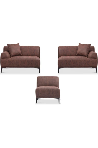 Vipa Home New York Premium Üçlü Modül Koltuk 3L+1+3R , Harmony, Comfort Plus ,Ofis Salon ve Oturma Odası - 2