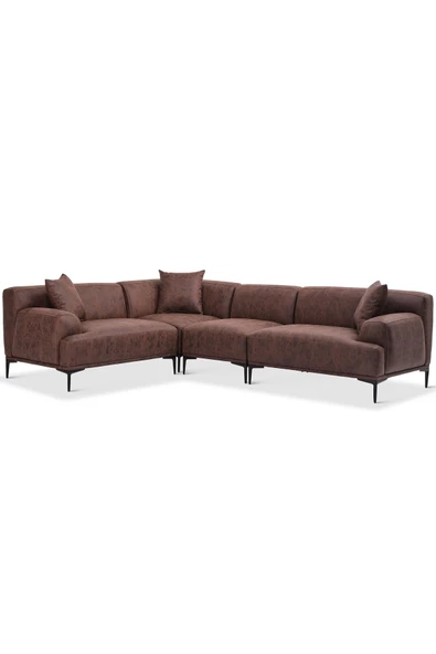 Vipa Home New York Köşe Modül Koltuk Takımı , Comfort Plus ,Ofis Salon ve Oturma Odası için 3R+K+1+3L - 2