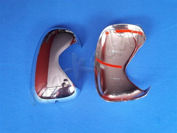Opel Vivaro Krom Ayna Kapağı 2001-2010 2 Parça Abs Krom - Resim 2