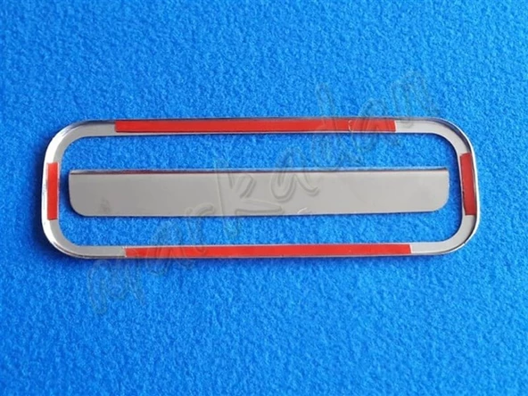 VW T5 Caravelle Krom Bagaj Açma 2010-2014 2 Parça Paslanmaz Çelik - Resim 2