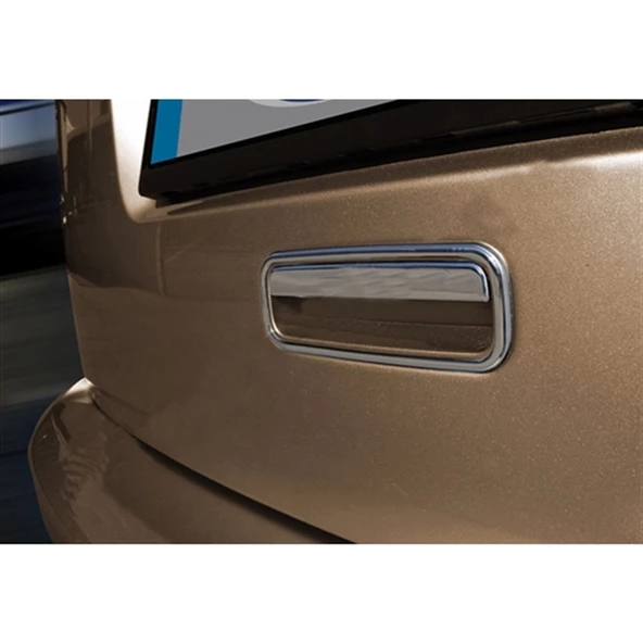 VW Caddy Krom Bagaj Açma 2010-2014 2 Parça Paslanmaz Çelik - 3