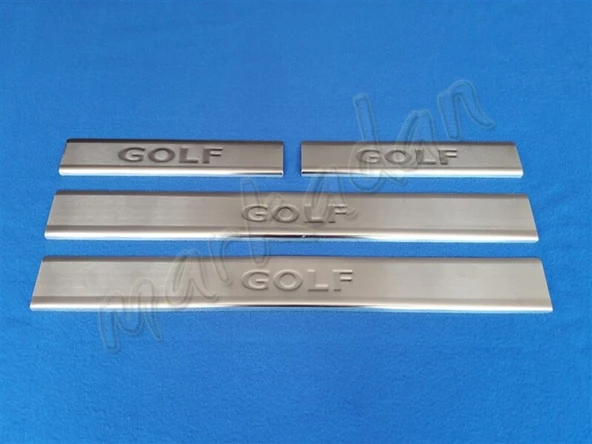 VW Golf 4 Krom Kapı Eşiği 1998-2004 4 Parça Paslanmaz Çelik