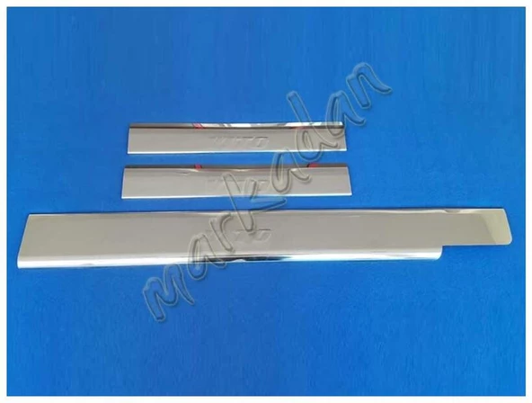 Mercedes Vito W638 Krom Kapı Eşiği 1996-2003 3 Parça Paslanmaz Çelik ürün görseli 1