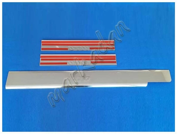 Mercedes Vito W638 Krom Kapı Eşiği 1996-2003 3 Parça Paslanmaz Çelik - Resim 2