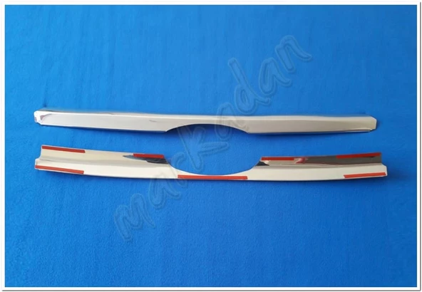 Ford Transit Krom Ön Panjur 2007-2013 2 Parça Paslanmaz Çelik - 2