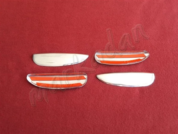 DB Chrome Renault Clio 2 Kapı Kolu Nikelajı 1999-2009 4 Kapı P.Çelik - 2