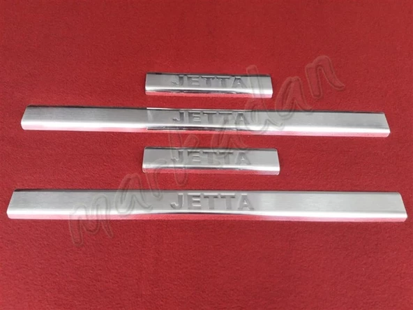 DB Chrome VW Jetta Krom Kapı Eşiği 2006-2011 4 Parça P.Çelik