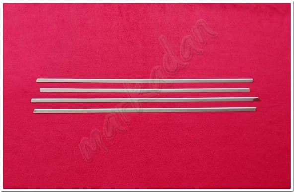 DB Chrome Suzuki Grand Vitara Cam Çıtası Nikelajı 2006-2011 4 Parça P.Çelik