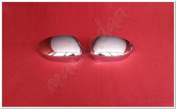 DB Chrome Fiat Linea Krom Ayna Kapağı 2006-2018 2 Parça ABS Krom - Resim 2