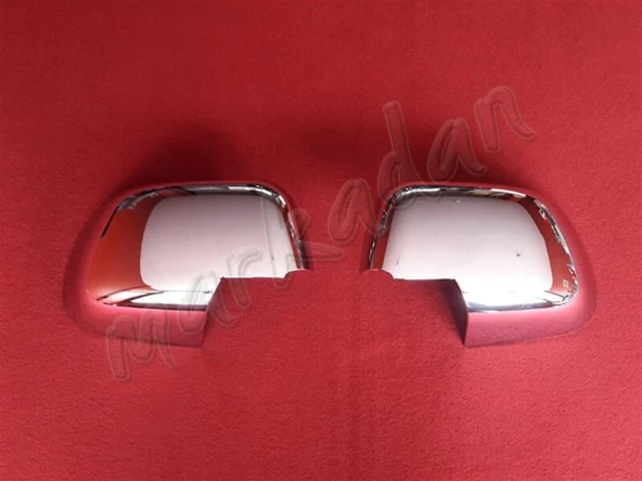 DB Chrome Dacia Dokker Krom Ayna Kapağı 2012-2021 2 Parça Abs Krom - 1