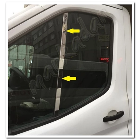Markadan Ford Transit Kelebek Cam Direği 2014 Sonrası 2 Parça Paslanmaz Çelik ürün görseli 1