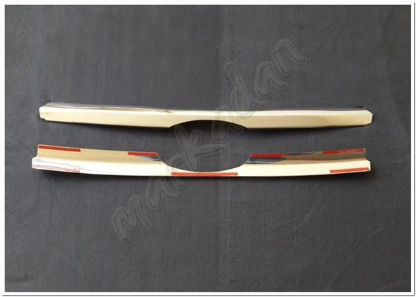 Markadan Ford Transit Krom Ön Panjur 2007-2013 2 Parça Paslanmaz Çelik - Resim 2