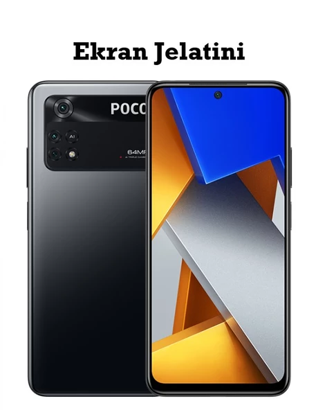 Xiaomi Poco M4 Pro Uyumlu Ön Body Şeffaf Ultra Ekran Koruyucu Nano Jelatin