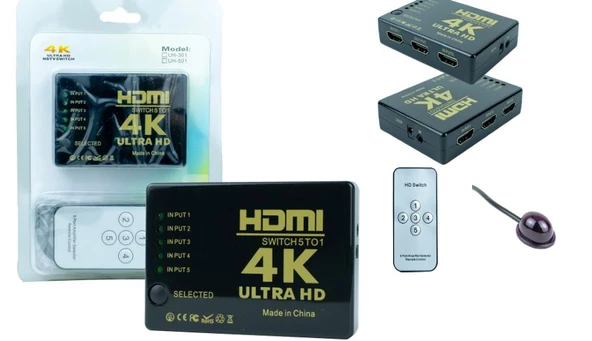 IRONSTAR IRN HDMI SWİTCH 5 İN 1 OUT ;Class