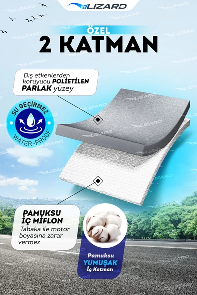 ByLizard Hyundai ix55 Araba Brandası - Oto Örtüsü - Kılıfı - Resim 5