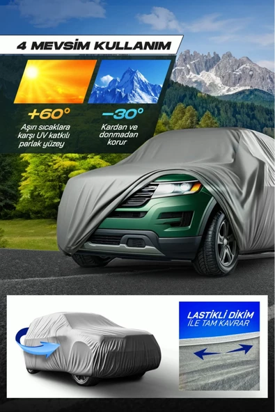 Paspas Merkezi Renault Safrane Araba Brandası Örtüsü Çadır - Resim 2