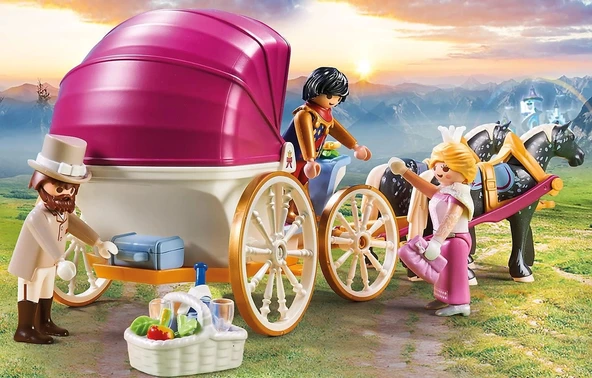 Playmobil 70449 At Arabalı Prenses, prensler ve prensesler için büyülü dünya, eğlenceli, yaratıcı rol yapma, oyun seti, - 2