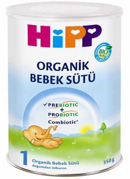 Hipp Combiotic Organik Bebek Sütü 1 350gr | 0-6 Ay Bebek Sütü