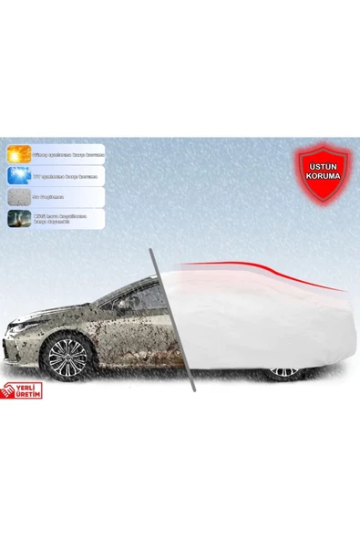 ByLizard Premium Opel Astra H Hb 2005-2009 Araba Branda , Oto Örtüsü , Çadır - Resim 2