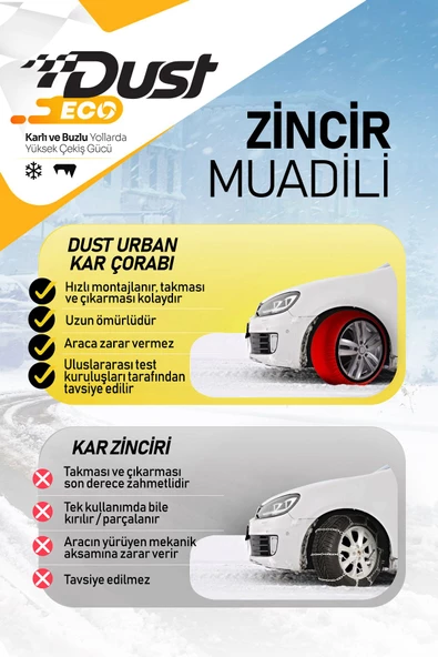 DUST Kar Çorabı - Eco Series - Resim 3