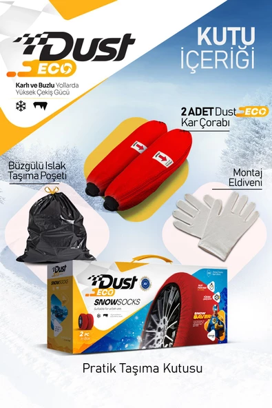 DUST Kar Çorabı - Eco Series - Resim 5